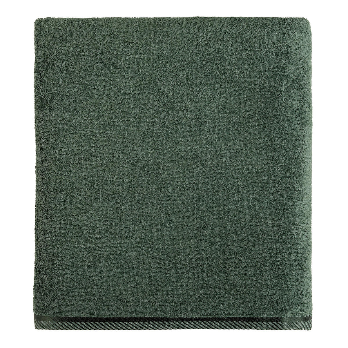 BADETUCH Bambo - Dunkelgrün, Textil (100/150cm) - home&you