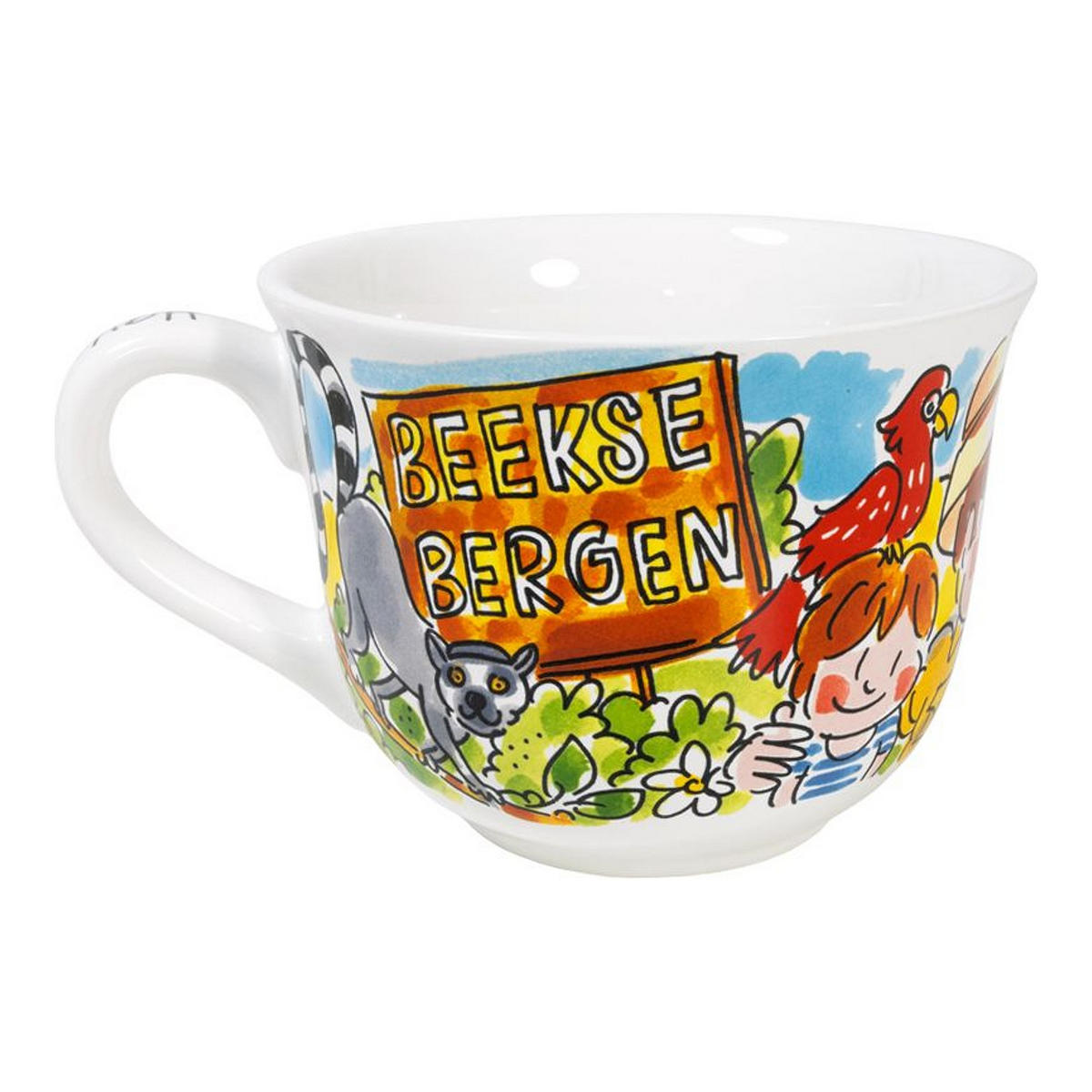 SUPPENSCHALE Beekse Bergen in Bunt - 14cm - Multicolor, Keramik (12.7/16.2/9.7cm) - Blond Amsterdam
