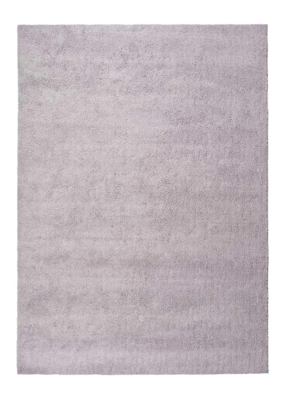 HOCHFLORTEPPICH Silber Shanghai 140/200 cm - Hellgrau, Textil (140/200cm) - Atticgo