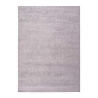 HOCHFLORTEPPICH Silber Shanghai 140/200 cm - Hellgrau, Textil (140/200cm) - Atticgo