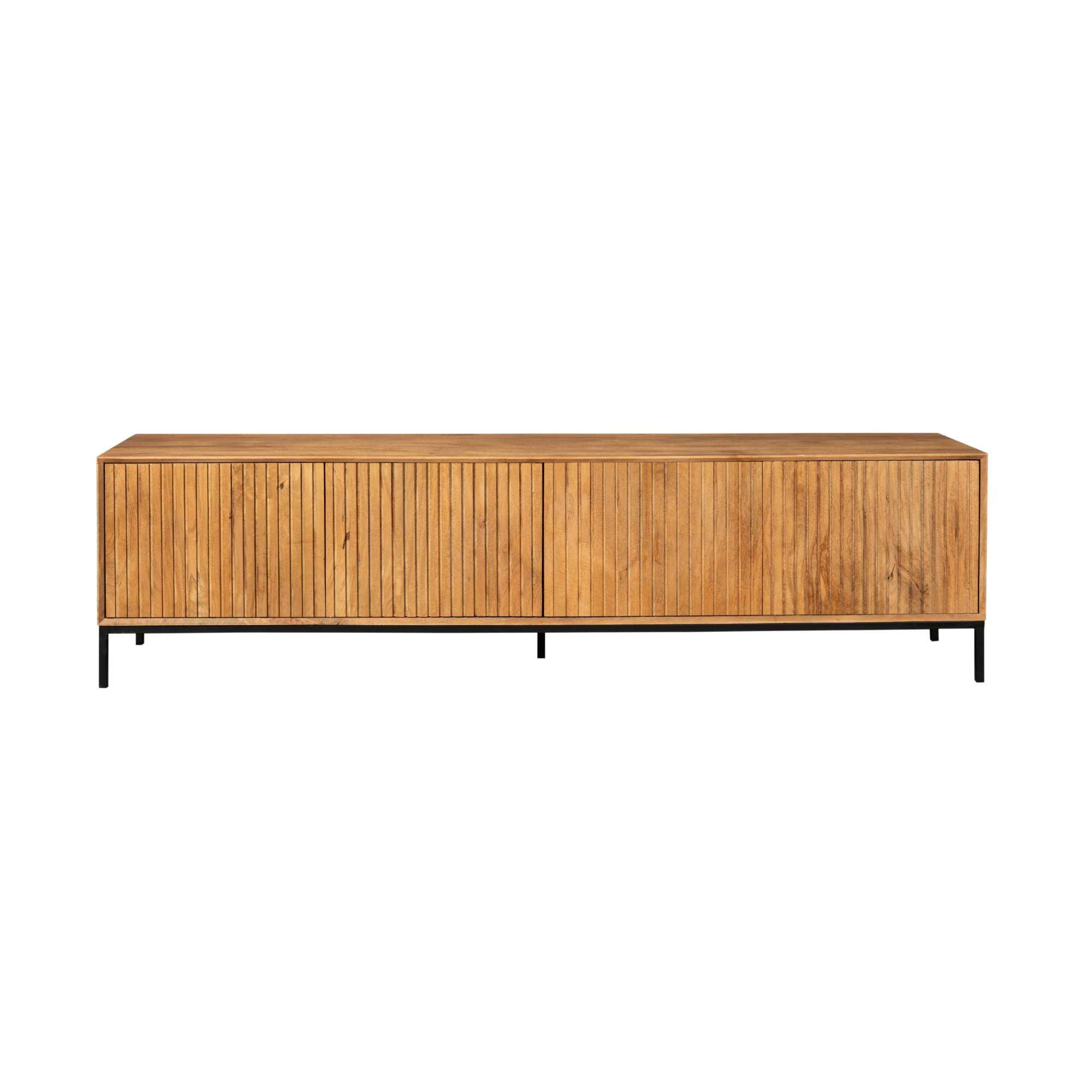 TV-MÖBEL Madison Braun 45/210/55 cm - Braun, Holz (210/55/45cm) - Starfurn