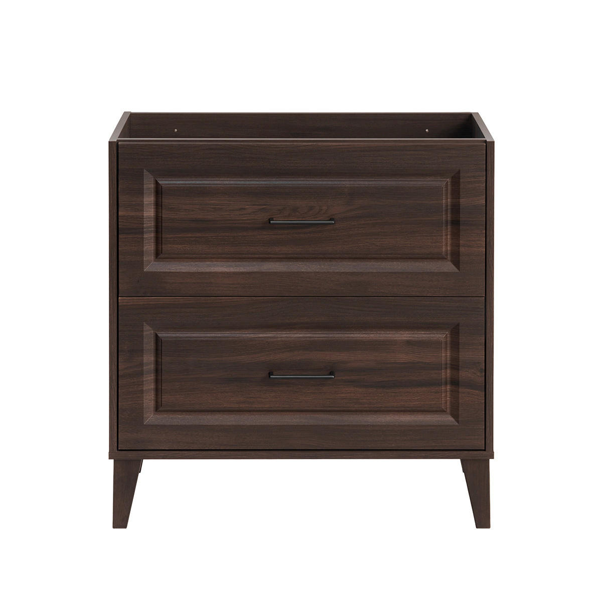 SKRINKA POD UMÝVADLO 80cm Moka Drevo - hnedá, kompozitné drevo (80/82/46cm) - Petits-meubles