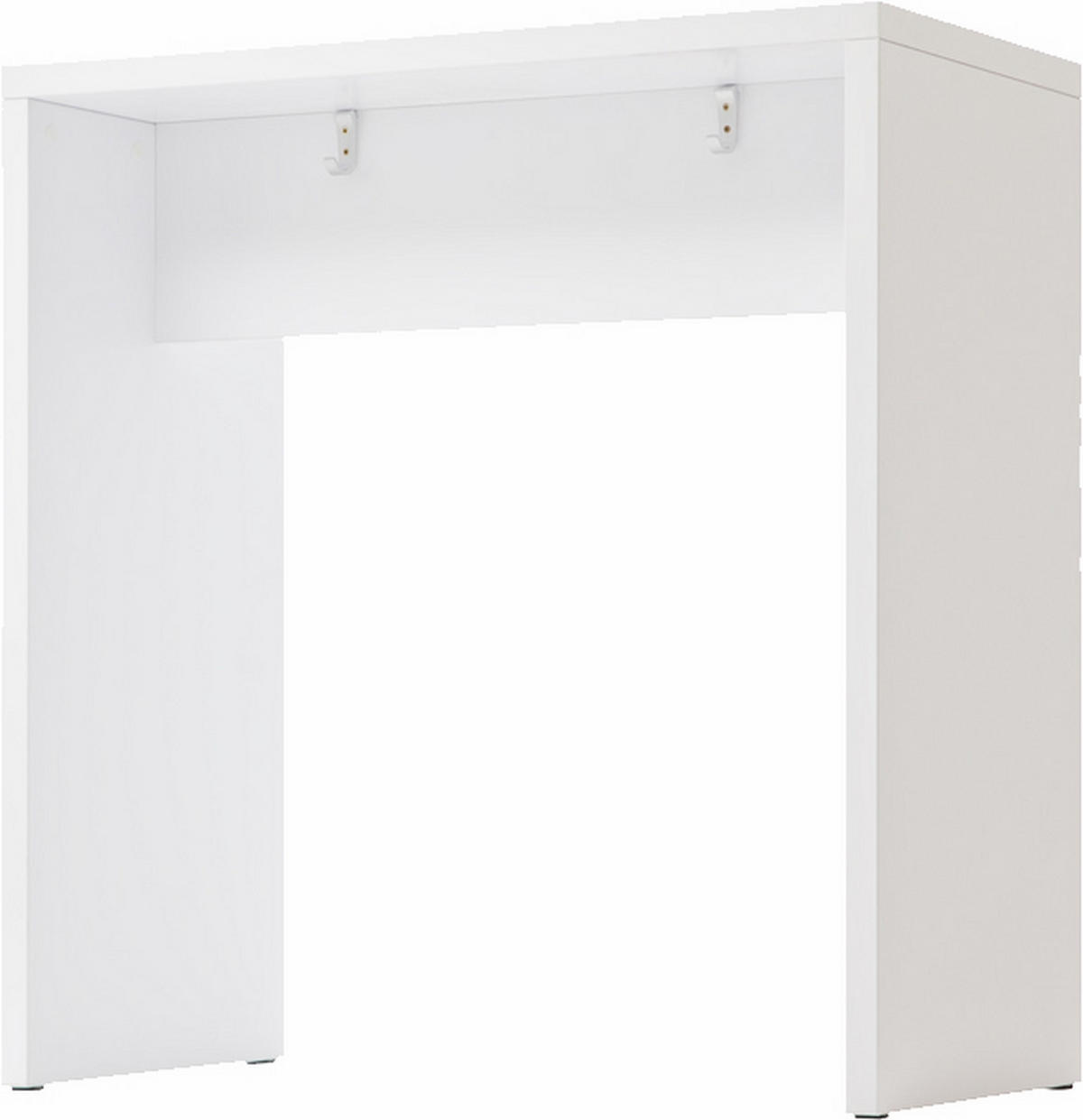 MEETINGPOINT klein MP104 50/104/108,3 cm in Weiß - Weiß, Holzwerkstoff (50/104/108.3cm) - bümö