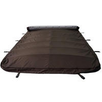 WHIRLPOOL-ABDECKUNG St. Lawrence Swim Spa 4m rollende Abdeckungen - Braun, Kunststoff (228/390cm) - Canadian Spa Company