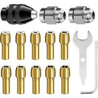 FRÄSER – 15-teiliges Set, Zubehör für Rotationswerkzeuge - Gelb, Metall (1.7/0.43/1cm) - DCA