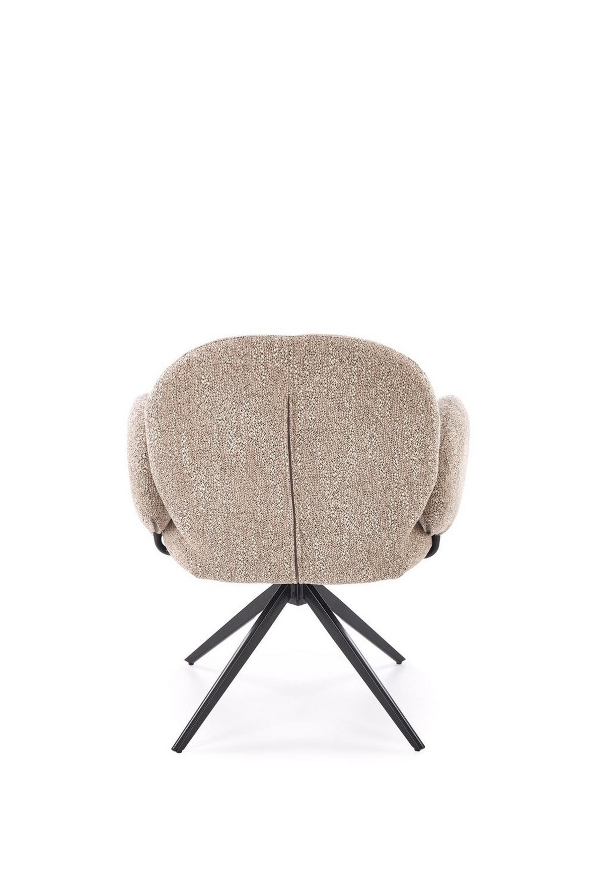 Sessel BERRY 360° gepolstert Beige - Beige, Textil (65/83/64cm) - Lookway