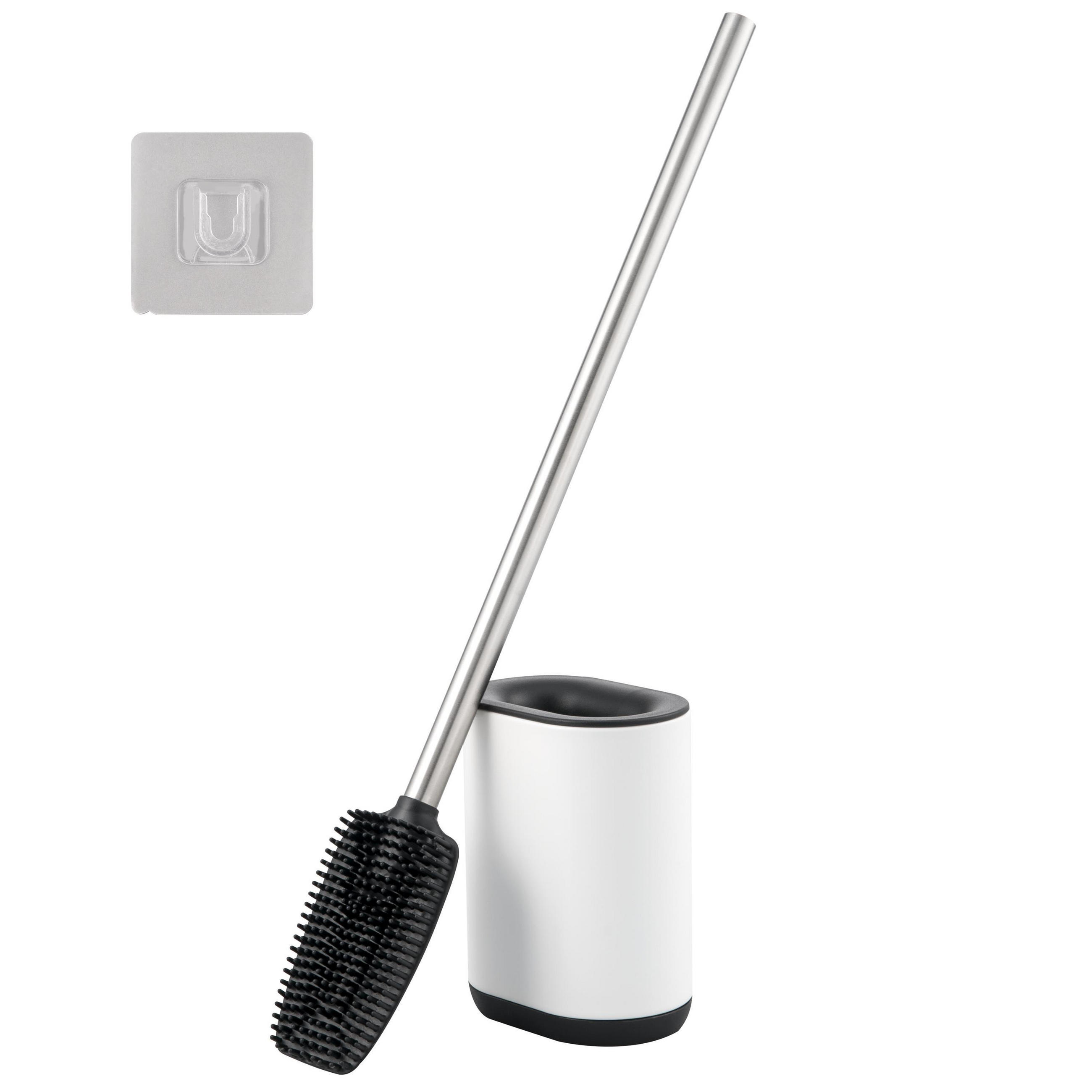 WC-GARNITUR BARBENA, weiß - Weiß, Metall (11/53/8cm) - bremermann