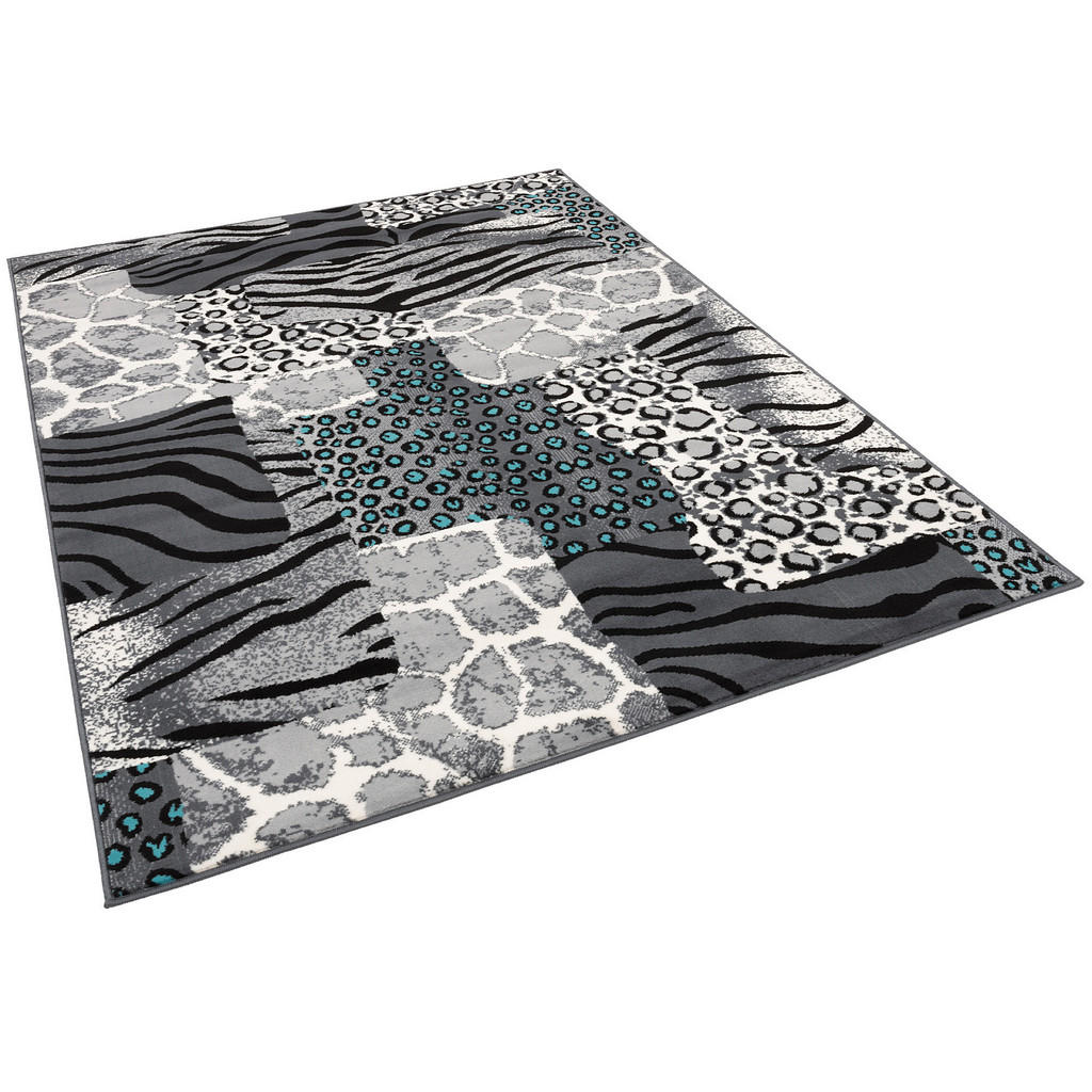 Thumbnail - Pergamon Designer, Grau, Textil, 80x150 cm, Teppiche & Böden, Teppiche