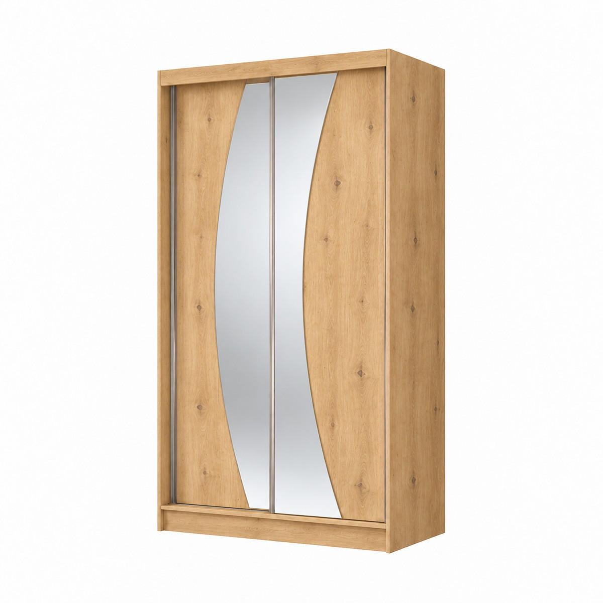 KS Home Concept Kleiderschrank Eiche Artisan 120x216x61 cm