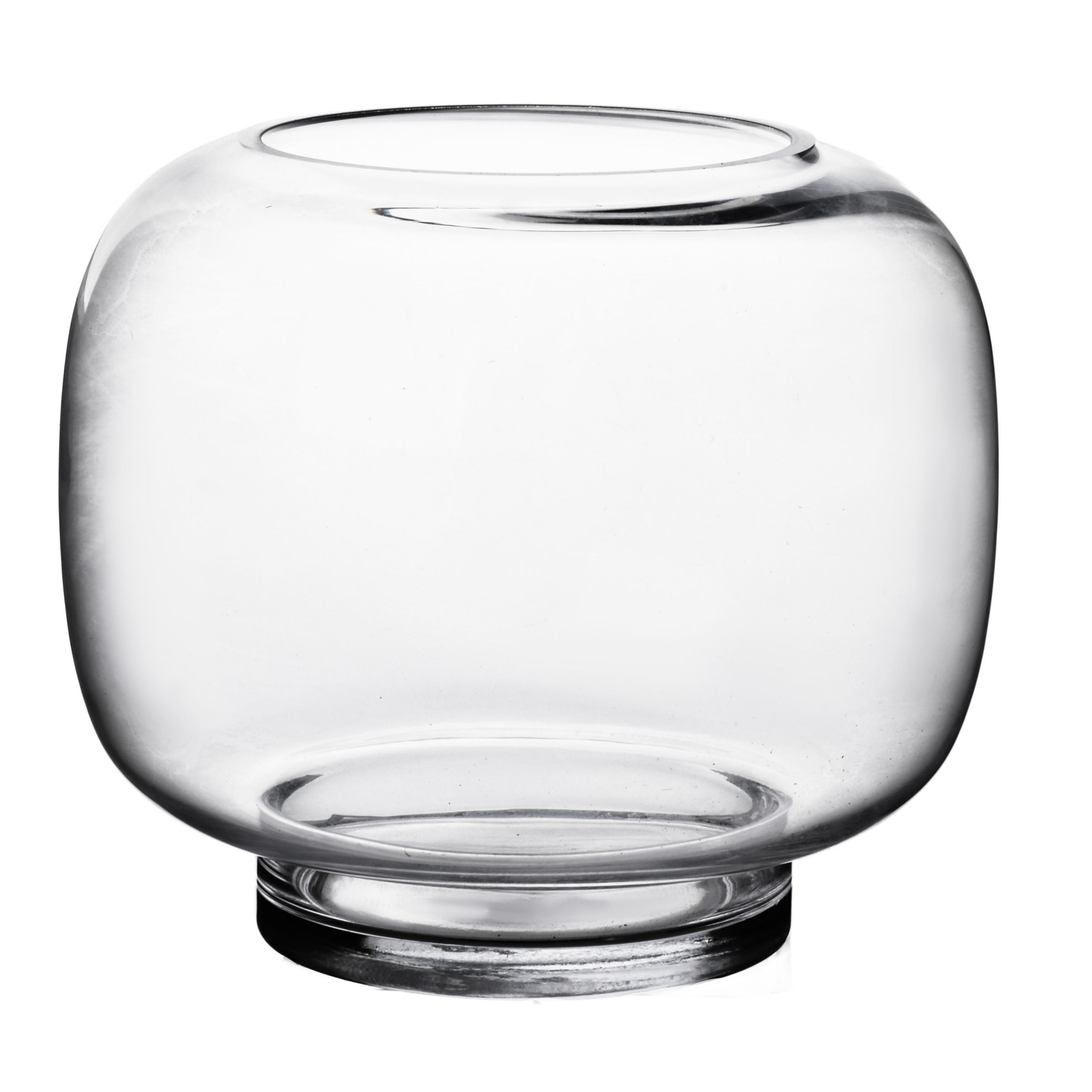 VASE Serenite Transparent 20x14xh21 cm Glas - Transparent, Glas (21cm) - Mondex