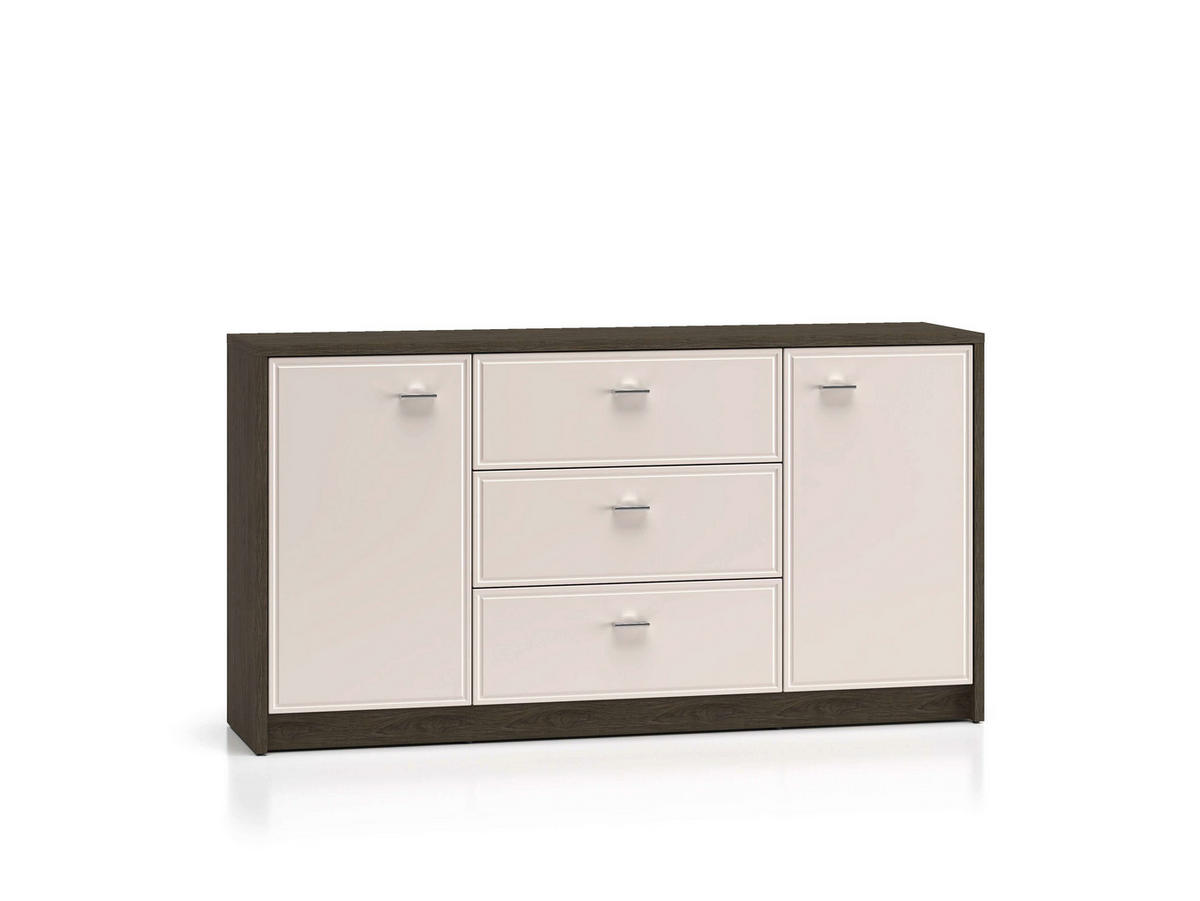 WOHNZIMMER Set 3-tlg. – Avante – Eichefarben - Eichefarben, Holzwerkstoff (92/141/40cm) - hi-markt