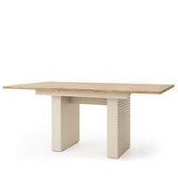 TISCH Latilo Kaschmir, Klapptisch - Kaschmir/Braun, Holzwerkstoff (90/185/75cm) - Bettso