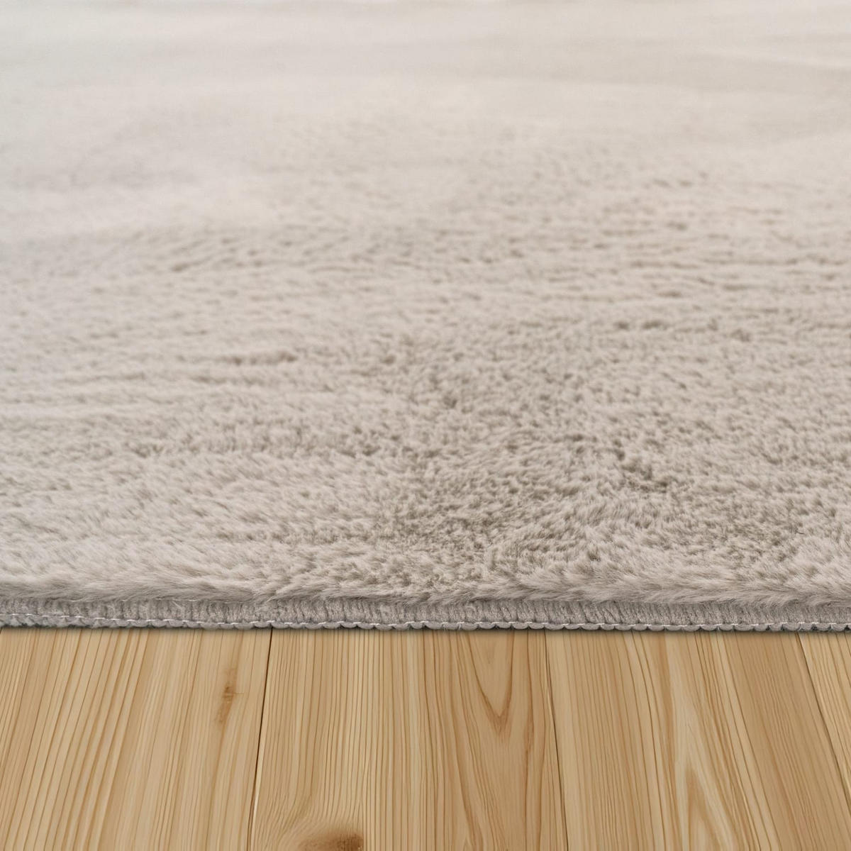 SOFT 380 BEIGE 120D - Beige, Kunststoff (120/120cm) - Paco Home