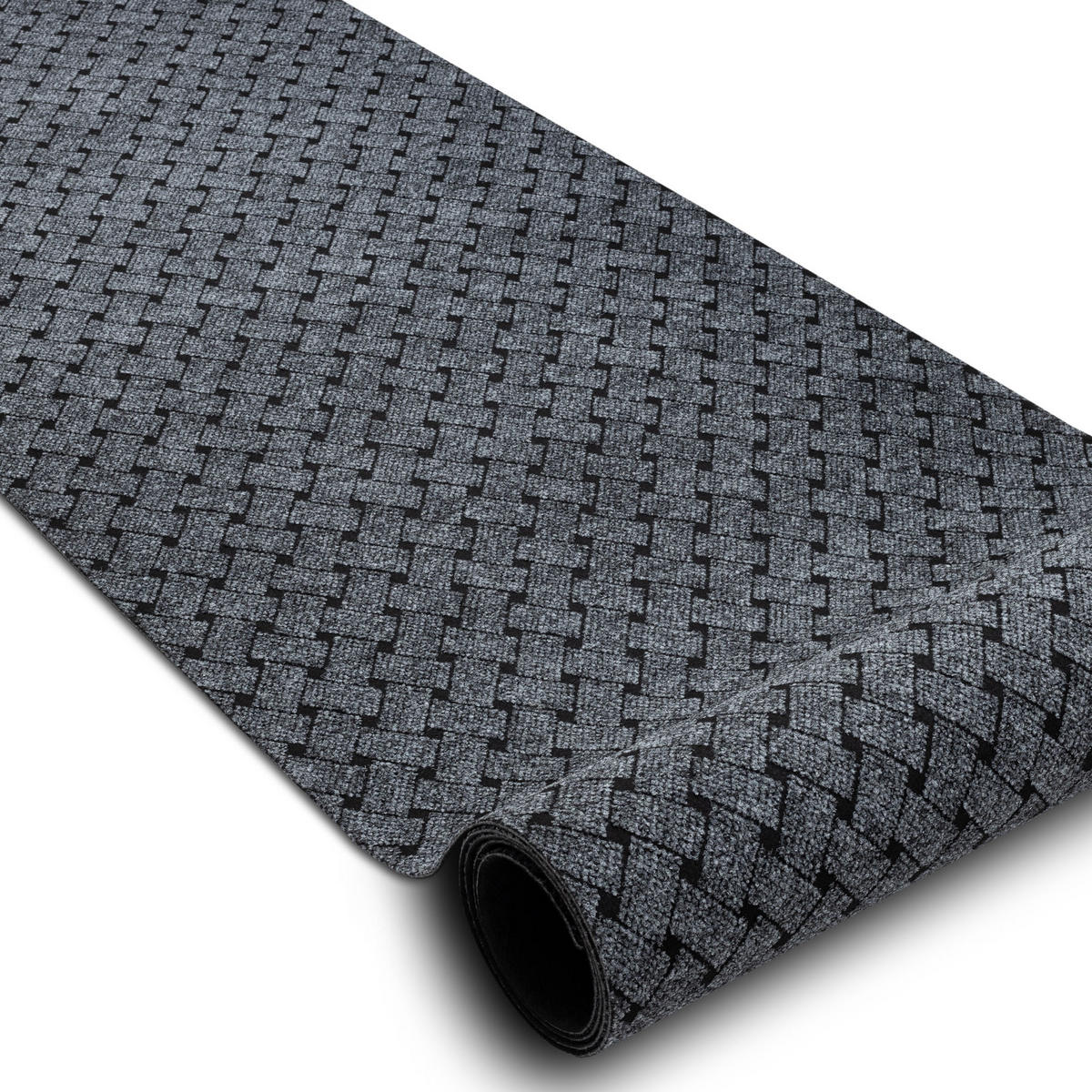 TÜRMATTE rutschfest 100 100/260 cm - Grau, Textil (100/260cm) - rugsX