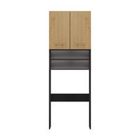 WASCHMASCHINENUMBAUSCHRANK Anthrazit, Artisan 64/180/30 - Anthrazit, Holzwerkstoff (64/180/30cm) - RAUMHIRSCH FURNITURE