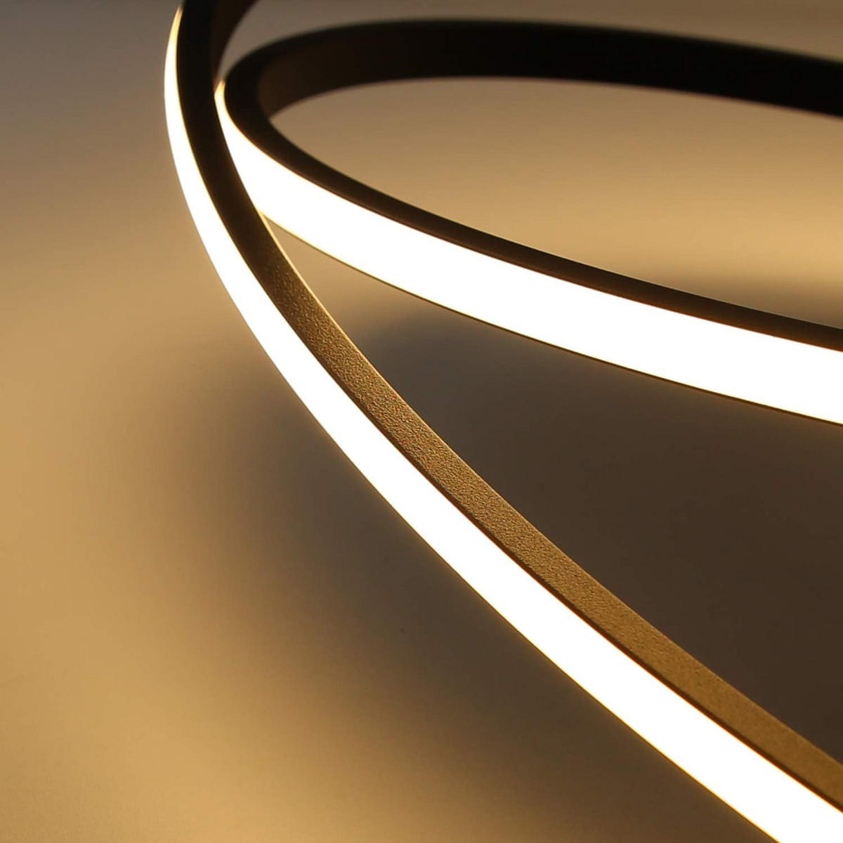 LED DECKENLEUCHTE Mak 59.5/32/10 - Schwarz, Metall (59.5/32/10cm) - Nettlife