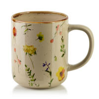 KUBEK TOKKA, porcelán, bílý, 8,5/12,5/10,5cm, 400ml - béžová, keramika (0.4L) - Mondex