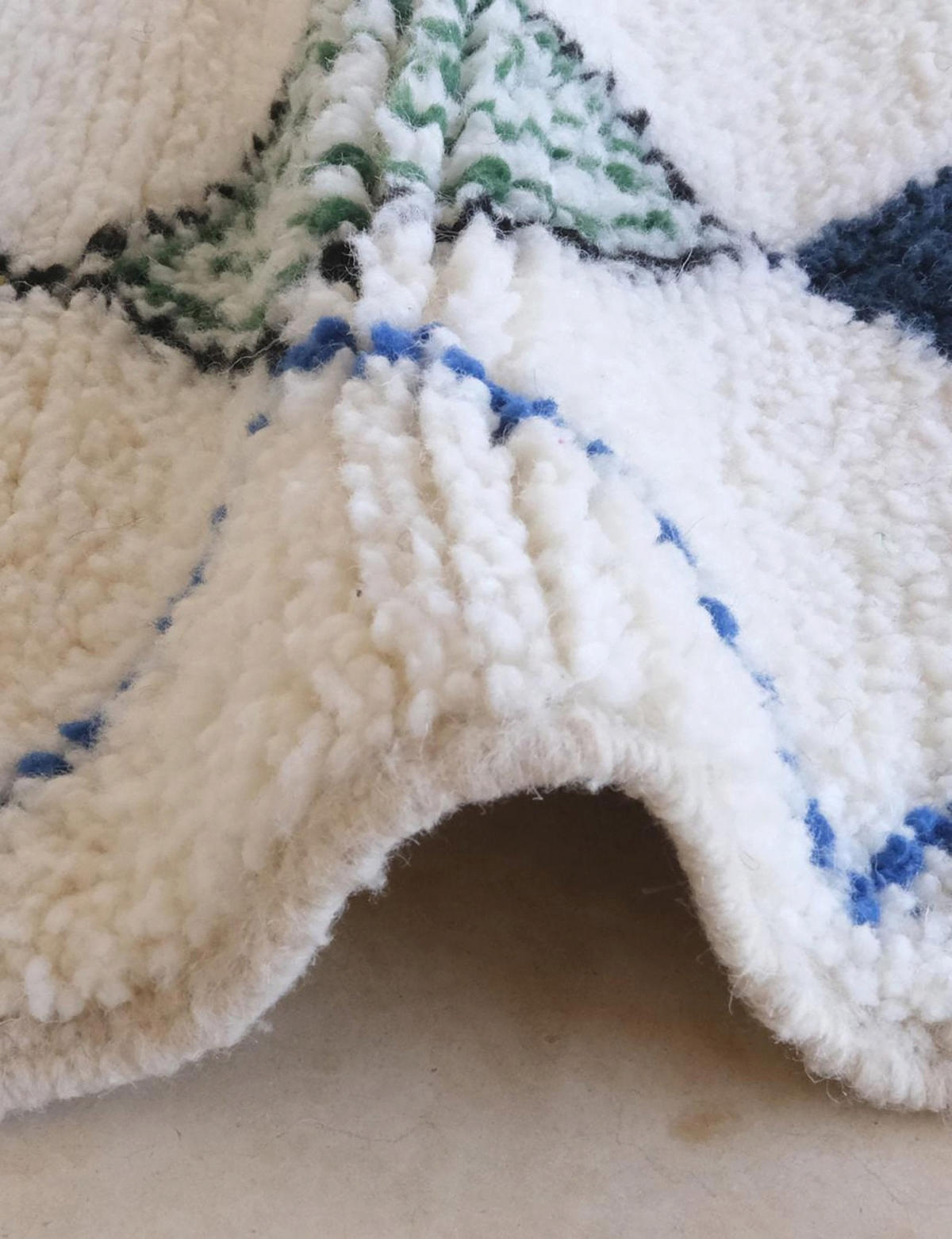 BERBERTEPPICH aus reiner Wolle 158x 248 cm - Multicolor, Naturmaterialien (158/248cm) - AFK Living