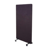 AKUSTIK-TRENNWAND Dunkelbraun - Dunkelbraun, Textil (80/147/39cm) - MCW