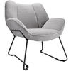 SESSEL Kjeld,73 x 72 x 81 cm,hellgrau - Hellgrau, Kunststoff (73/81/72cm) - tectake