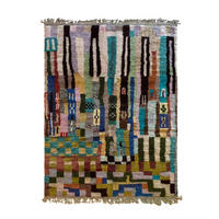 BERBERTEPPICH aus Marokko farbig 140x 200 cm - Multicolor, Naturmaterialien (140/200cm) - AFK Living