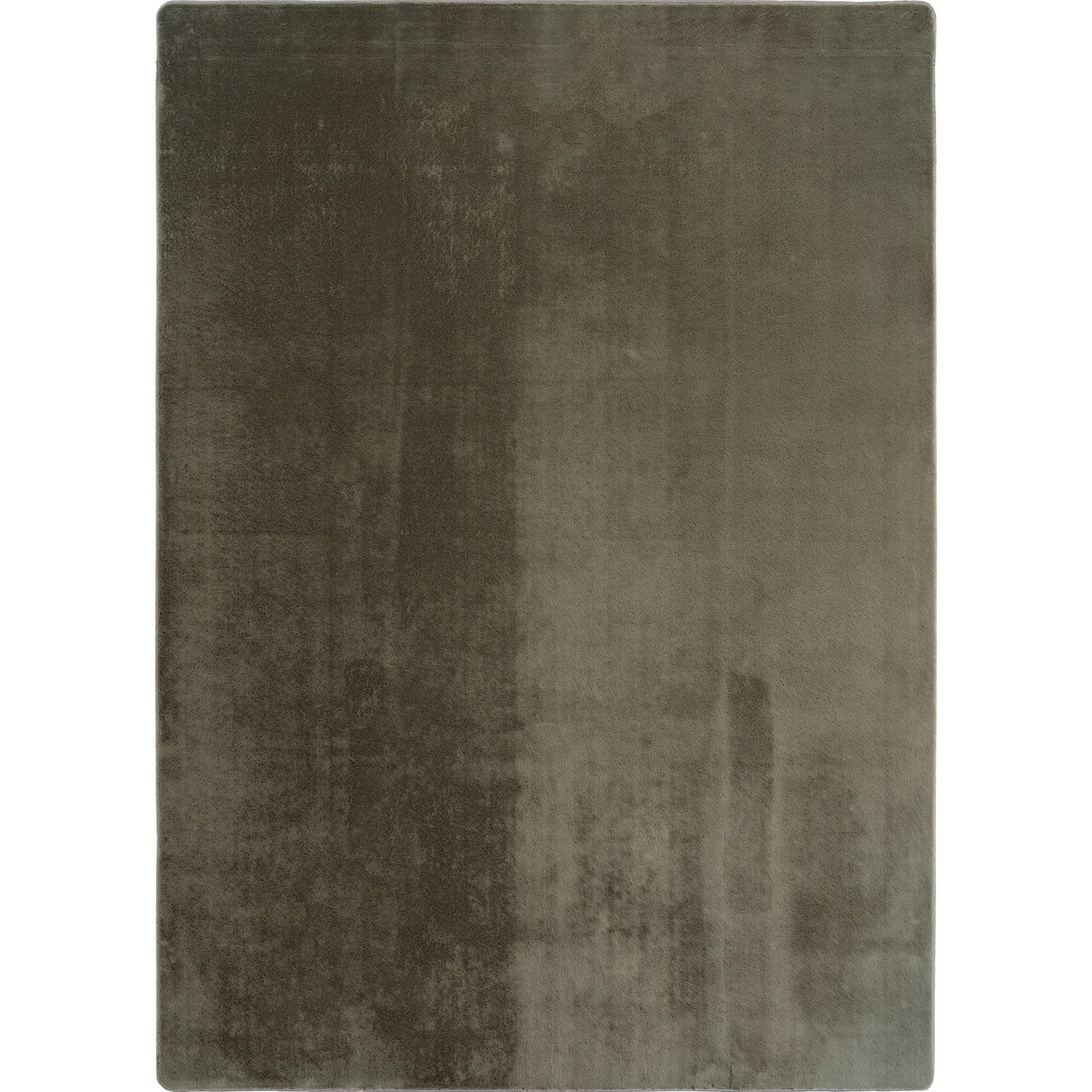 KURZFLORTEPPICH Waschbar ISAR, einfarbig, aus Polyester, Grün, 120 x 160 cm - Grün, Textil (160/120cm) - KADIMA DESIGN