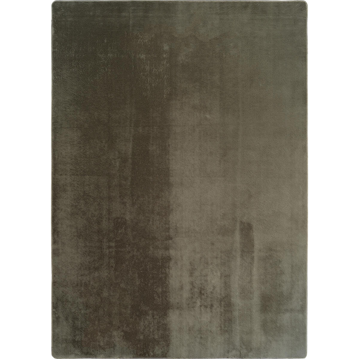 TEPPICH Kurzflor Unifarben Polyester Antirutsch Wohnzimmer Grün Läufer 80x150 - Grün, Textil (80/150cm) - KADIMA DESIGN