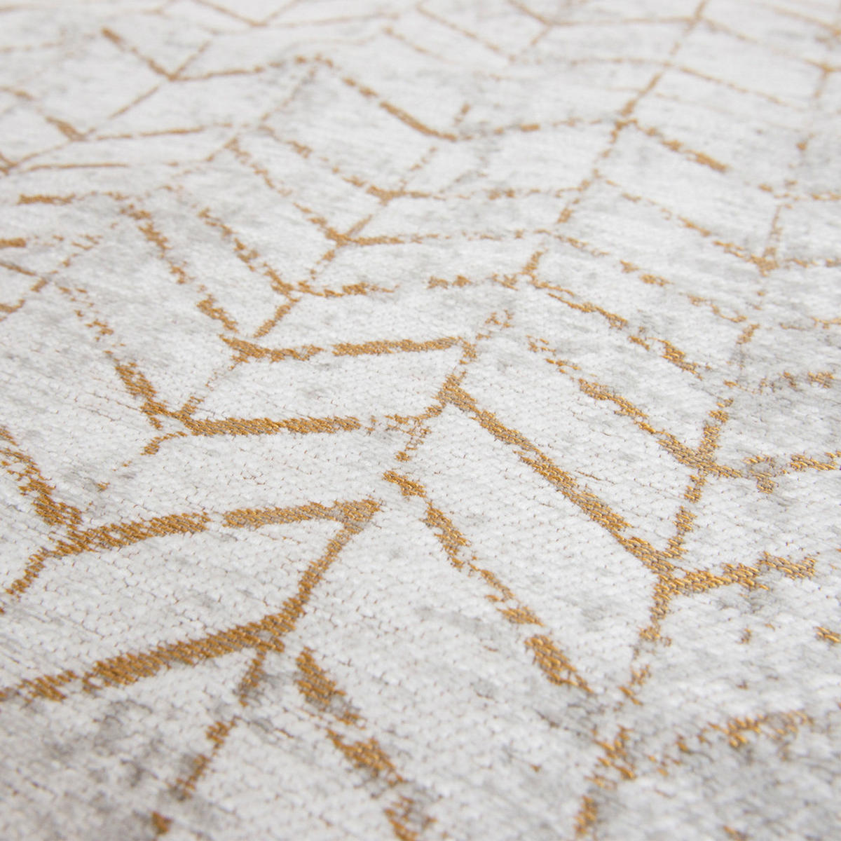 TEPPICH Central Yellow Mad Men 80/250 cm - Beige, Textil (80/250cm) - Louis De Poortere