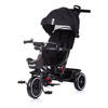 DREIRAD Smart 4 in 1 dunkelgrau Schiebestange Sitz drehbar, Flaschenhalter - Grau, Metall (90/50/93cm) - Chipolino