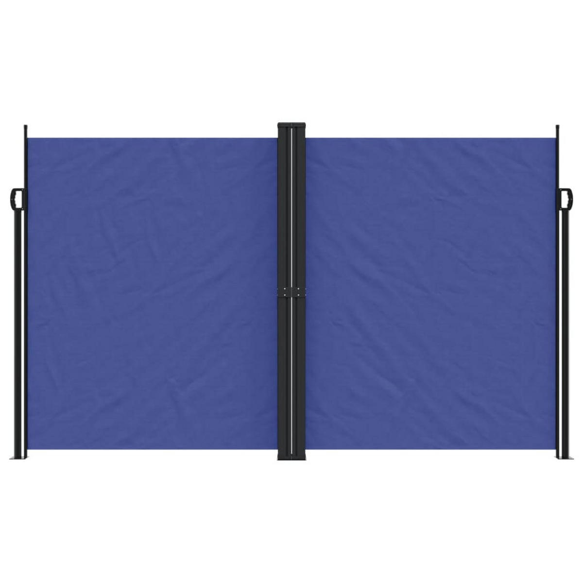 SEITENMARKISE Ausziehbar Blau 200x600 cm - Blau, Textil (600/200/600cm) - furnicato