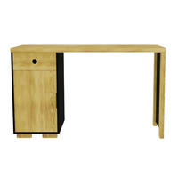 COMPUTERTISCH aus Massivholz fürs Arbeitszimmer CARLA - Eichefarben, Holz (60/150/75cm) - Rawood Furniture
