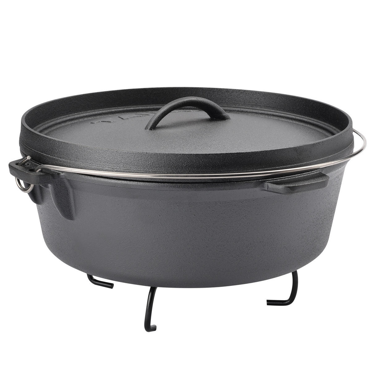 DUTCH OVEN 6L - Schwarz, Metall (29.5cm) - TAINO