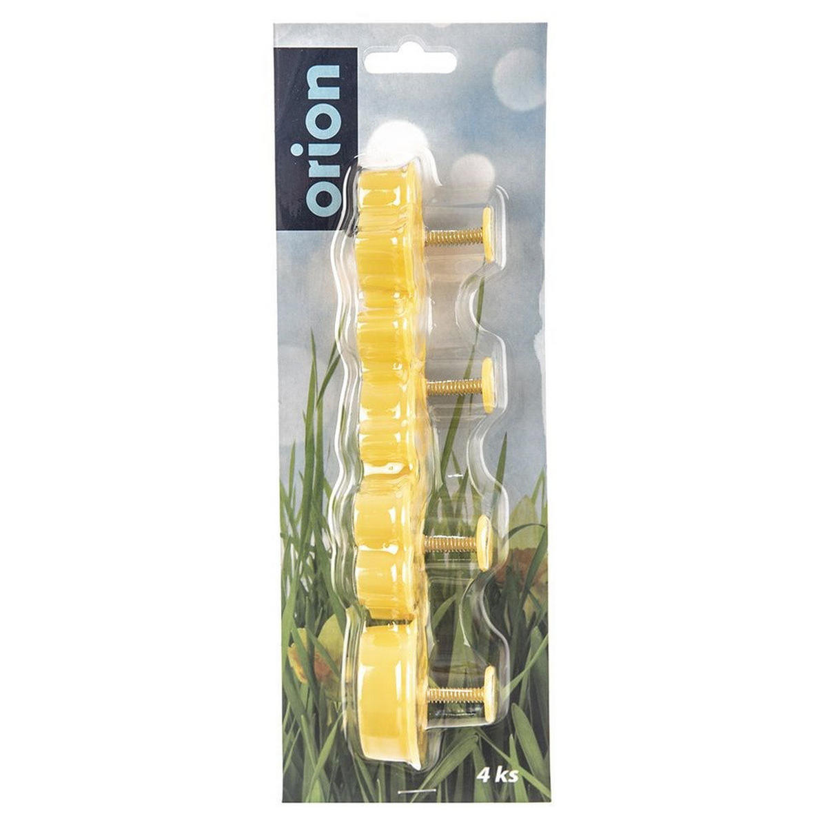 AUSSTECHFORM-SET Ostern Stempel 4-teilig Yellow - Gelb, Kunststoff (4/4/5cm) - Orion 
