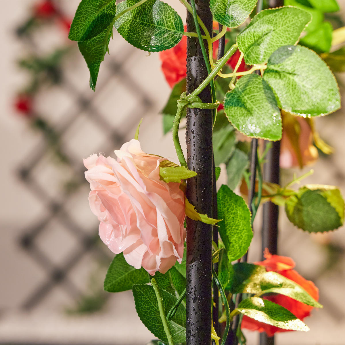 BINDESCHLAUCH - Grün, Kunststoff (0.3cm) - Relaxdays