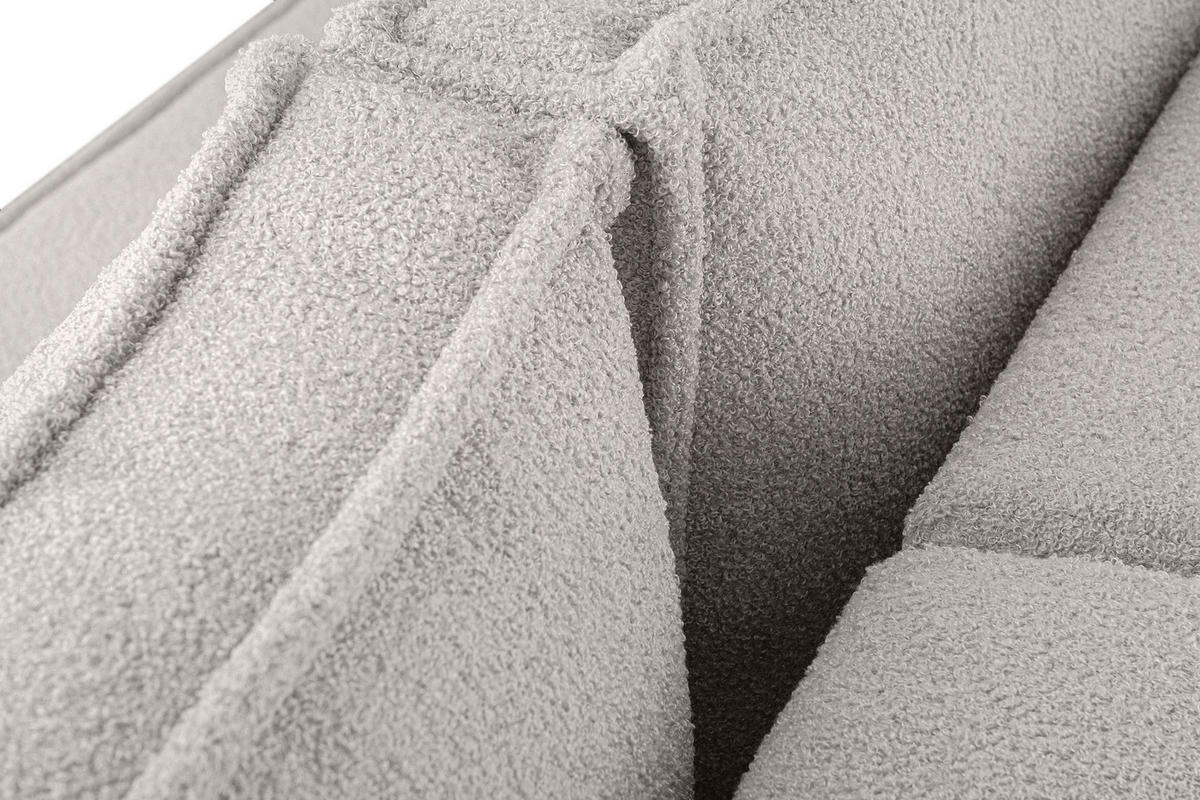 ECKSOFA-LINKS/RECHTS NAPI II mit Schlaffunktion, weiß - Weiß, Textil (246/148cm) - KONSIMO®