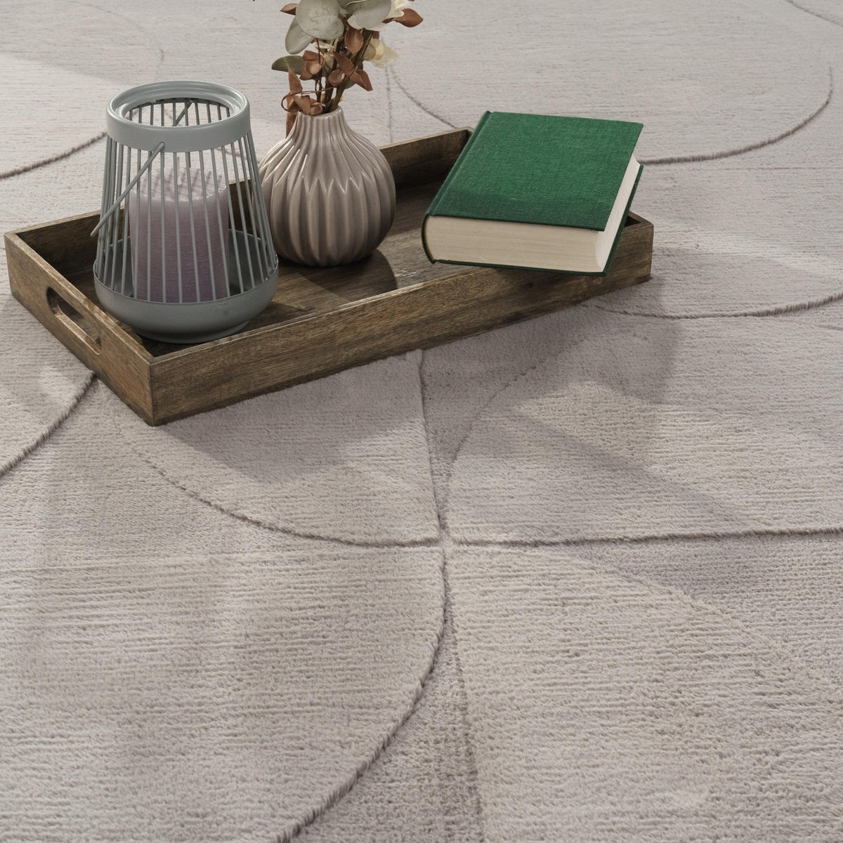 KURZFLORTEPPICH 200/280 cm Lelystad 526 - Grau, Textil (200/280cm) - Paco Home