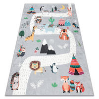 TEPPICH Bambino 80/150 cm - Grau, Textil (80/150cm) - rugsX