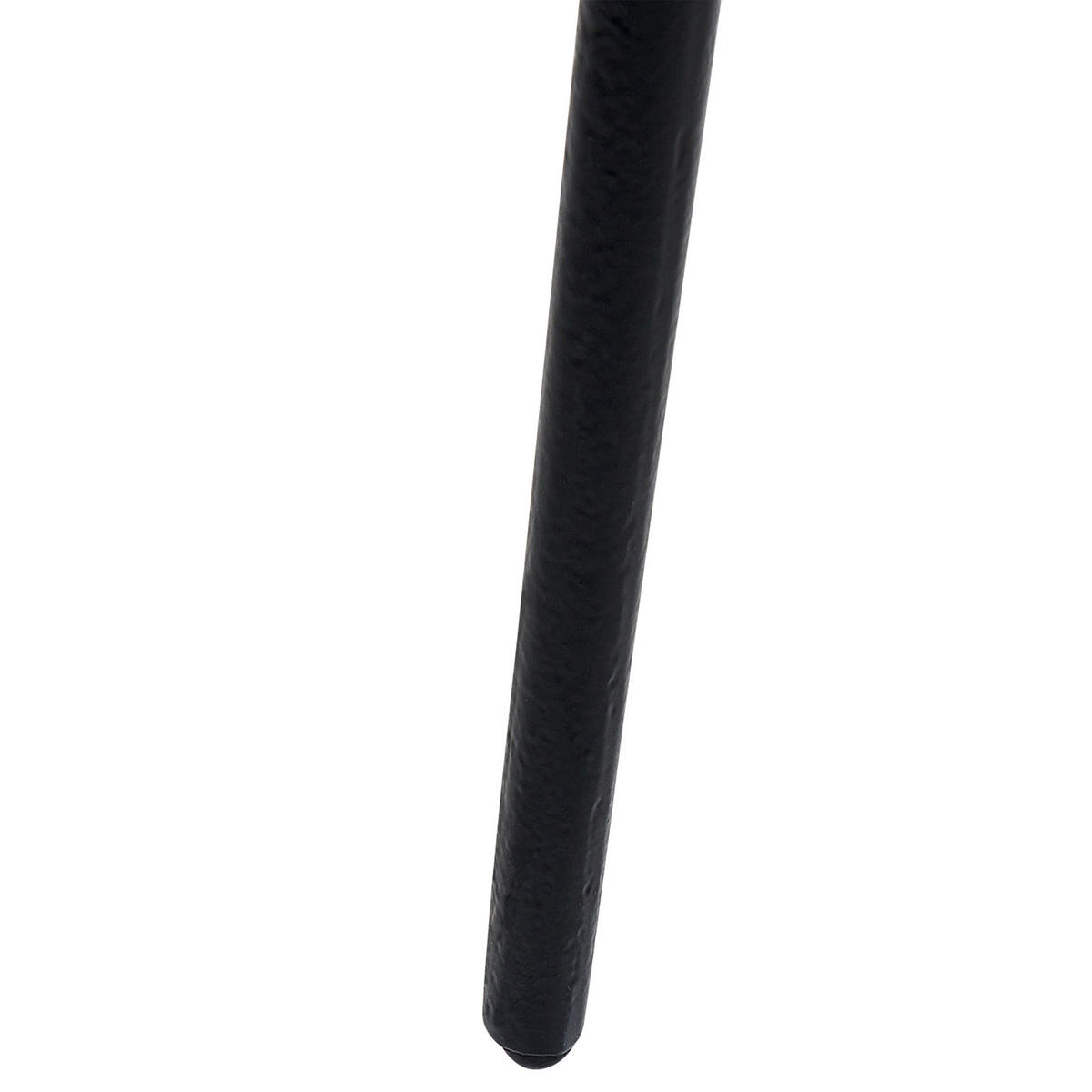 BEISTELLTISCH gold/schwarz rund 45 cm Waipu - Goldfarben/Schwarz, Metall (45/45/50cm) - Beliani