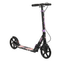 KINDERROLLER Spooky lila Aluminiumdeck, Stoßdämpfer vorne, ABEC-7, Anti-Rutsch-Beschichtung - Violett, Metall (85/40/95cm)