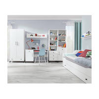 SCHLAFZIMMER Set 7-tlg. – BERGEN System – Weiß - Weiß Hochglanz, Holzwerkstoff (80/190/50cm) - hi-markt