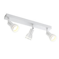 STRAHLER Erstaunlich 3-flammig 42/5/15.7 cm - Weiß, Metall (42/5/15.7cm) - ZMH