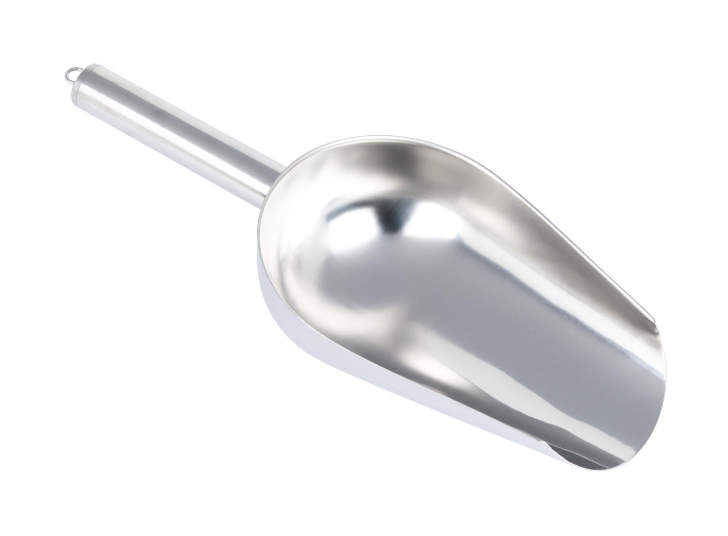 SCHAUFEL für Pellets und Granulate - Grau, Metall (44cm) - Somagic