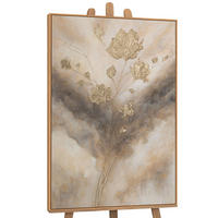 GEMÄLDE Leuchten in den Wolken Schattenfugenrahmen Eichefarben 120x80 cm - Eichefarben, Holz (120/80cm) - YS-art gallery