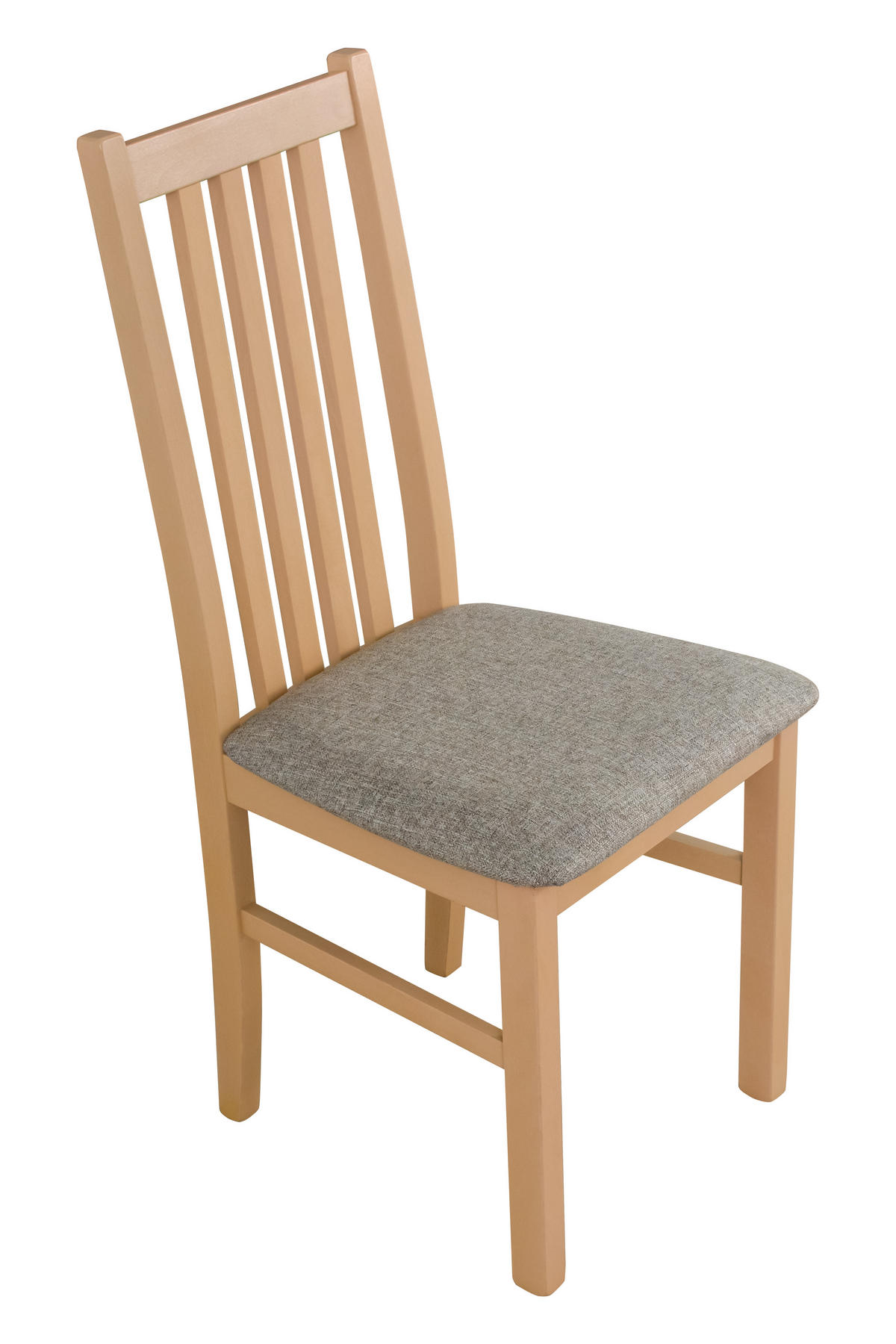 STUHL 2er ONTIKA 1, sonoma - Beige/Sonoma Eiche, Holz (43/94/40cm) - Leaf Design