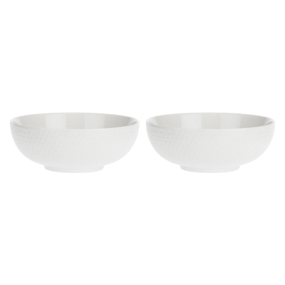 SCHÜSSEL Weiß 22/22/15 cm P002800922Z - Weiß, Keramik (22cm) - La Porcellana Bianca 