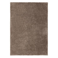 HOCHFLORTEPPICH Soho Taupe 250x300 cm - Taupe, Kunststoff (250/300cm) - benuta