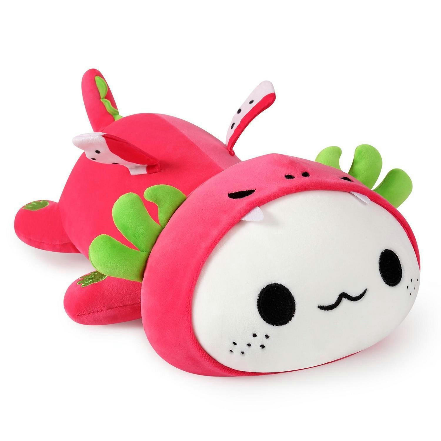 PLÜSCHTIER Axolotl Drachenfrucht 33 cm - Rot, Textil (20/33cm)
