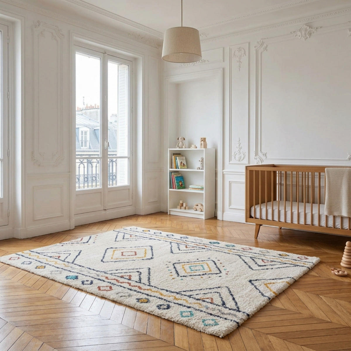 TEPPICH weich voluminös beige - Beige, Textil (120/170cm) - AFK Living
