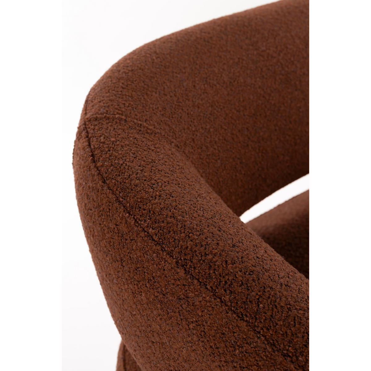 SOFA 2-SITZER Robyn 2-Sitzer Braun - Rot/Braun, Kunststoff (135.5/69.5/71cm) - Housecraft Living