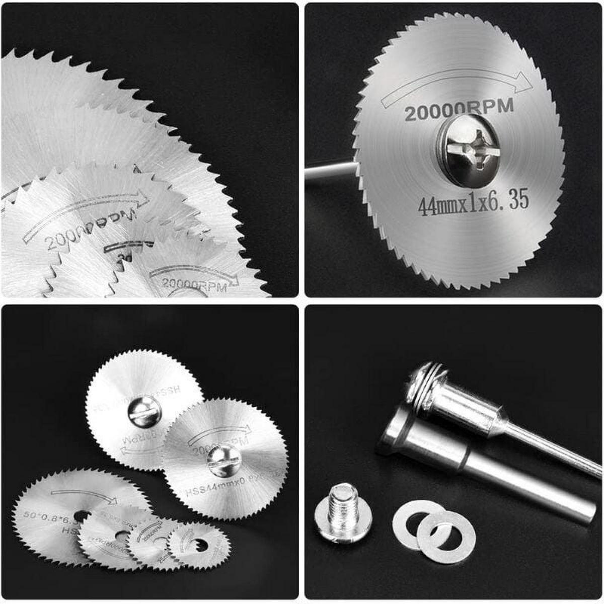 SÄGEBLÄTTER - zum Schneiden von Holz, Kunststoff und Metall (8 Blätter pro Packung) - Silberfarben, Metall (15/8/2cm) - DCA